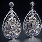 Sacred Geometry Silver Earrings