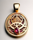 Modern Nature Adorning Pendant