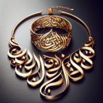 Calligraphy Gold Set