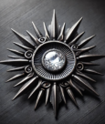 Sun Brooch