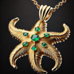 Starfish Gold Pendant